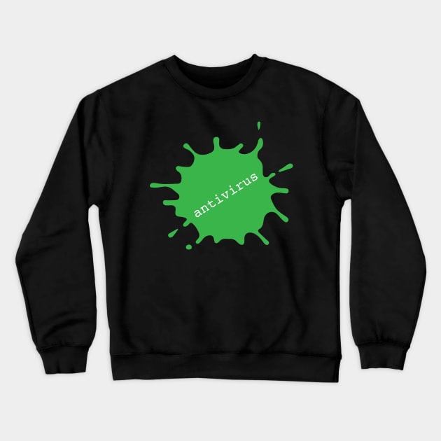 Antivirus parody of Nickelodeon Crewneck Sweatshirt by Merchsides